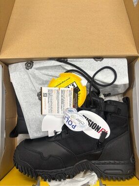 SWAT steel toe boots 7.5 men 9 women’s